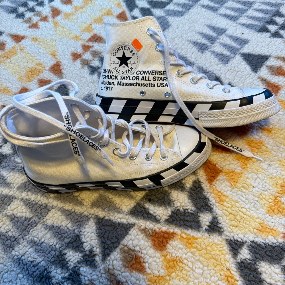 Off-White x Converse Chuck Taylor High Top Sneakers